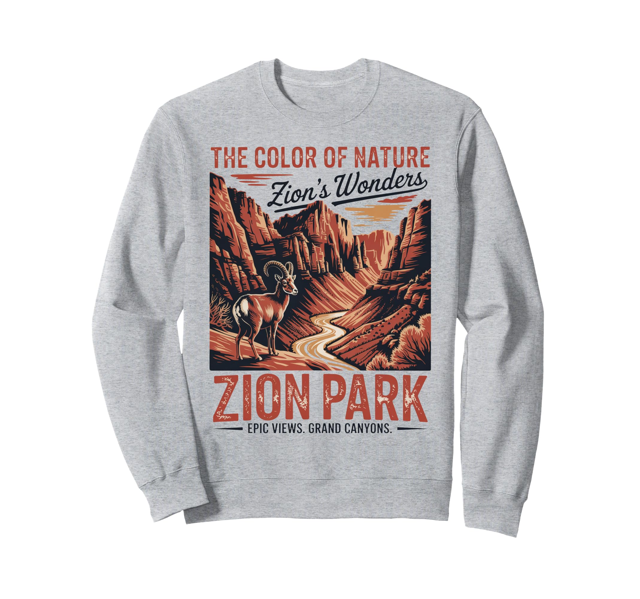 Zion National Park Canyon Cliff Adventure Hoodie - Streetwear Style Unisex - T-Shirt, Sweatshirt, Hoodie