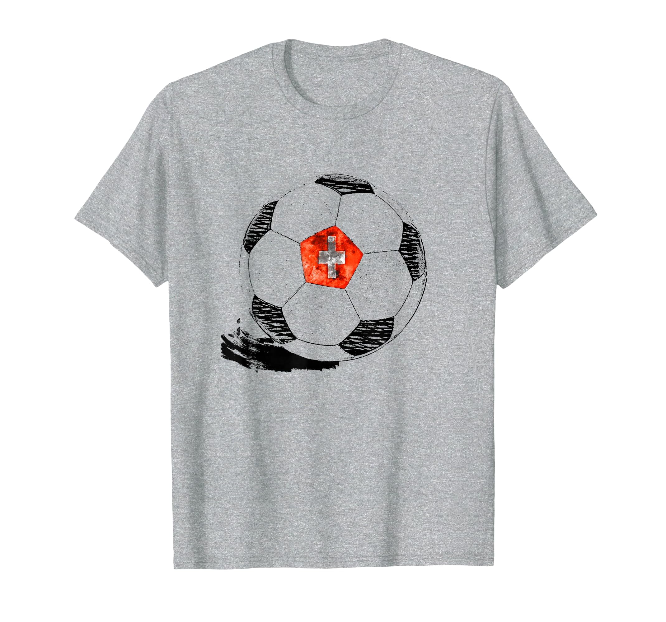 Soccer Switzerland Flag Swiss Pride T-Shirt - Streetwear Style Unisex - T-Shirt, Sweatshirt, Hoodie