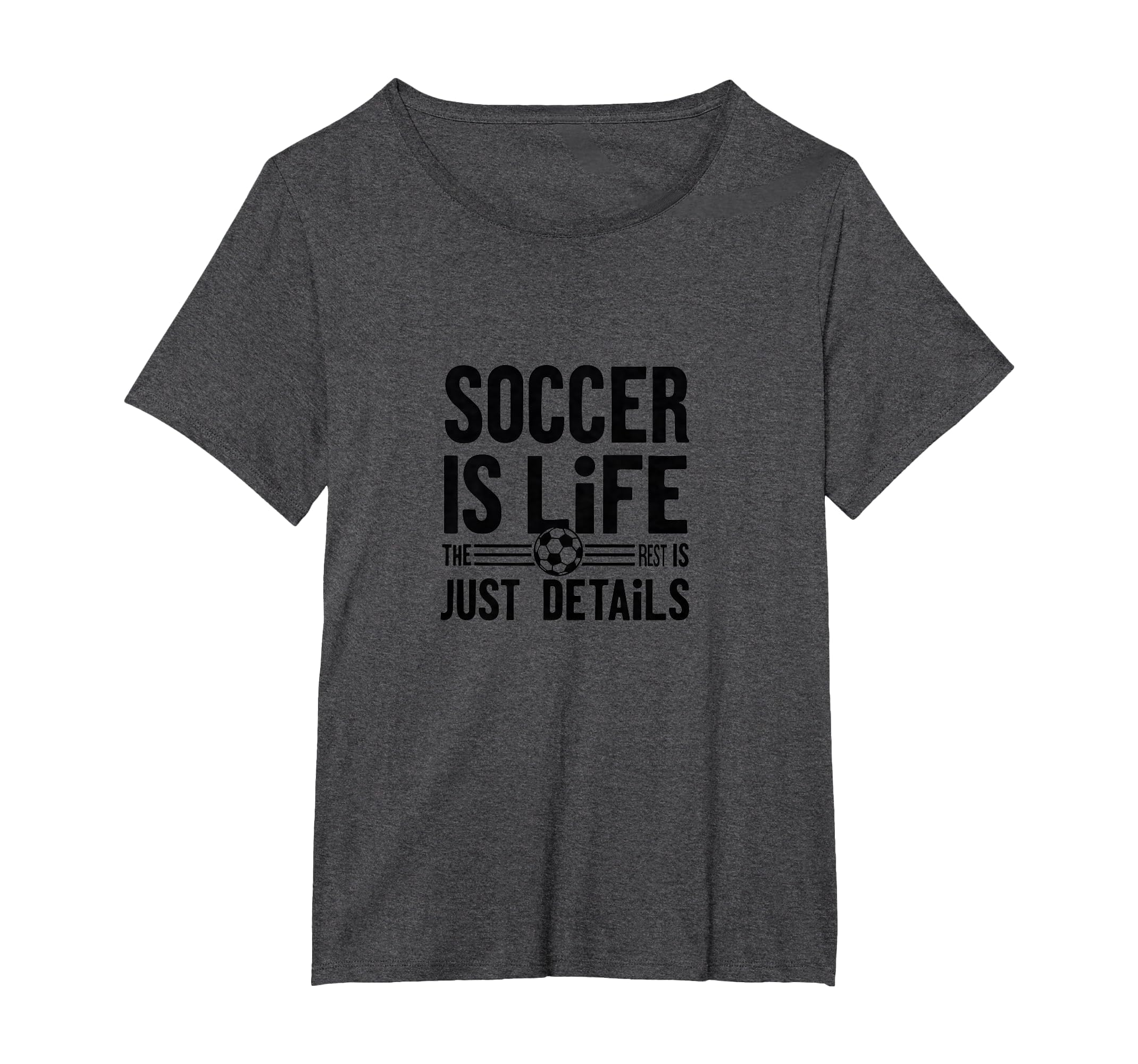 Soccer Is Life Soccer Dads Sporty T-Shirt - Novelty Apparel for Adults - T-Shirt, Sweatshirt, Hoodie