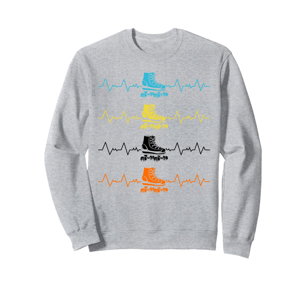 Roller Skate Skating Sport Sweatshirt - Aesthetic Graphic Unisex - T-Shirt, Sweatshirt, Hoodie