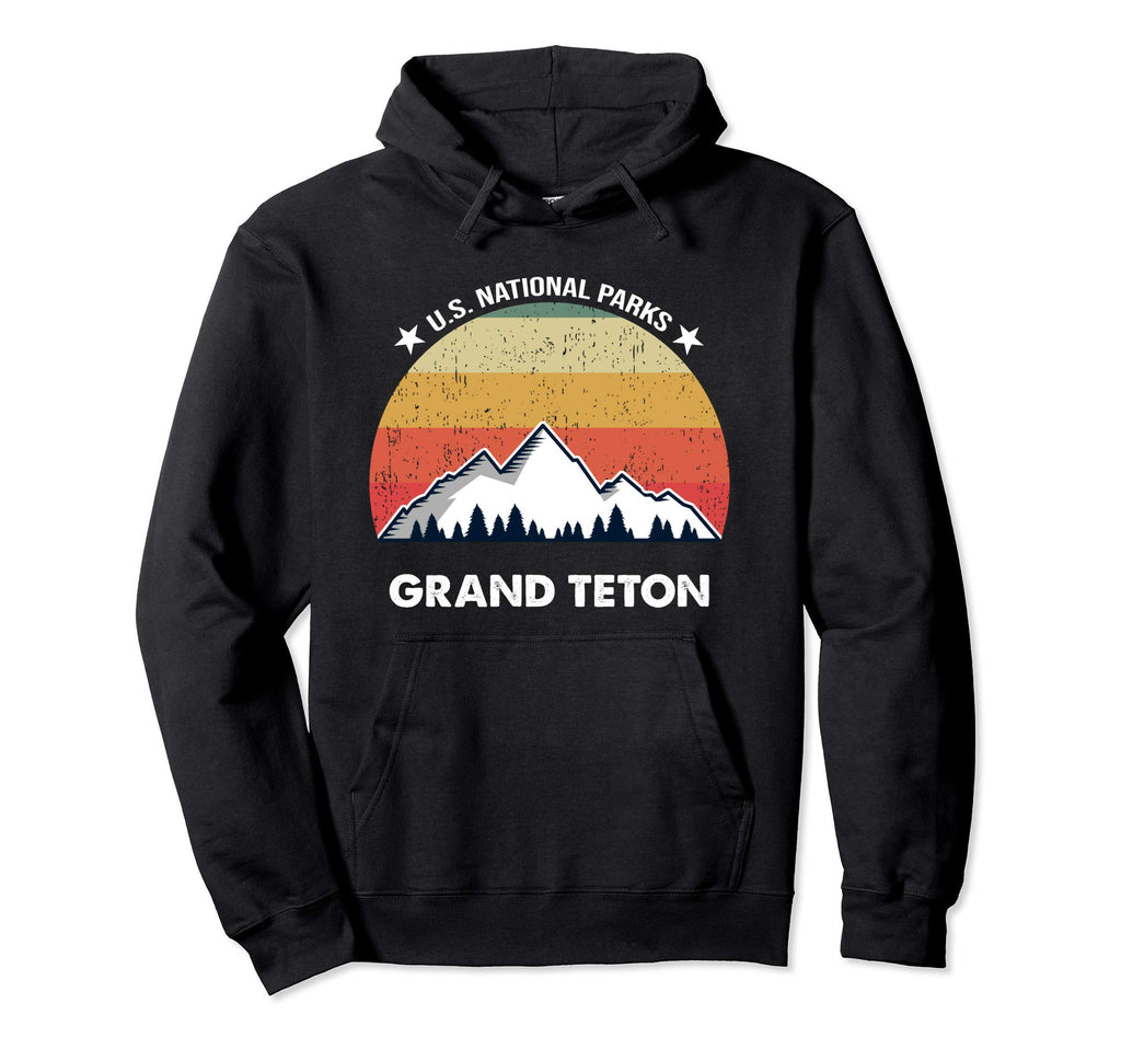 Grand Teton National Park Hoodie - Novelty Apparel Men Women - T-Shirt, Sweatshirt, Hoodie