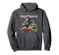 Power Rangers Rainbow Pyramid Action Hoodie - Minimalist Print Men Women - T-Shirt, Sweatshirt, Hoodie