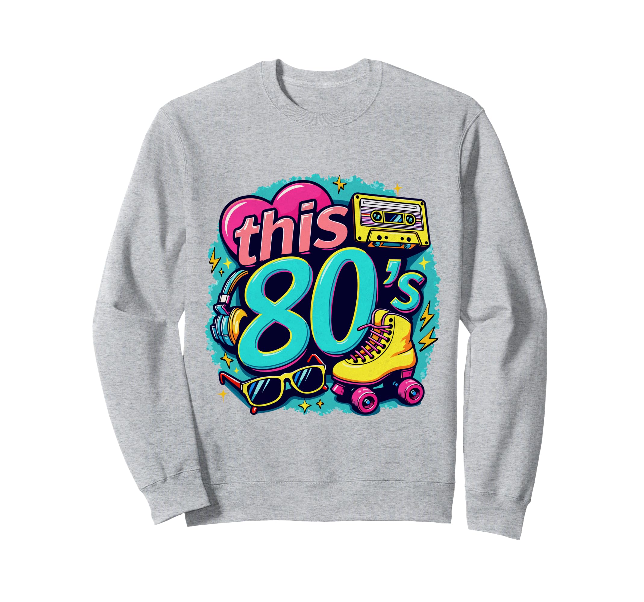 This 80S Bro Cassette Roller Sweatshirt - Fun Novelty Design Men Women - T-Shirt, Sweatshirt, Hoodie
