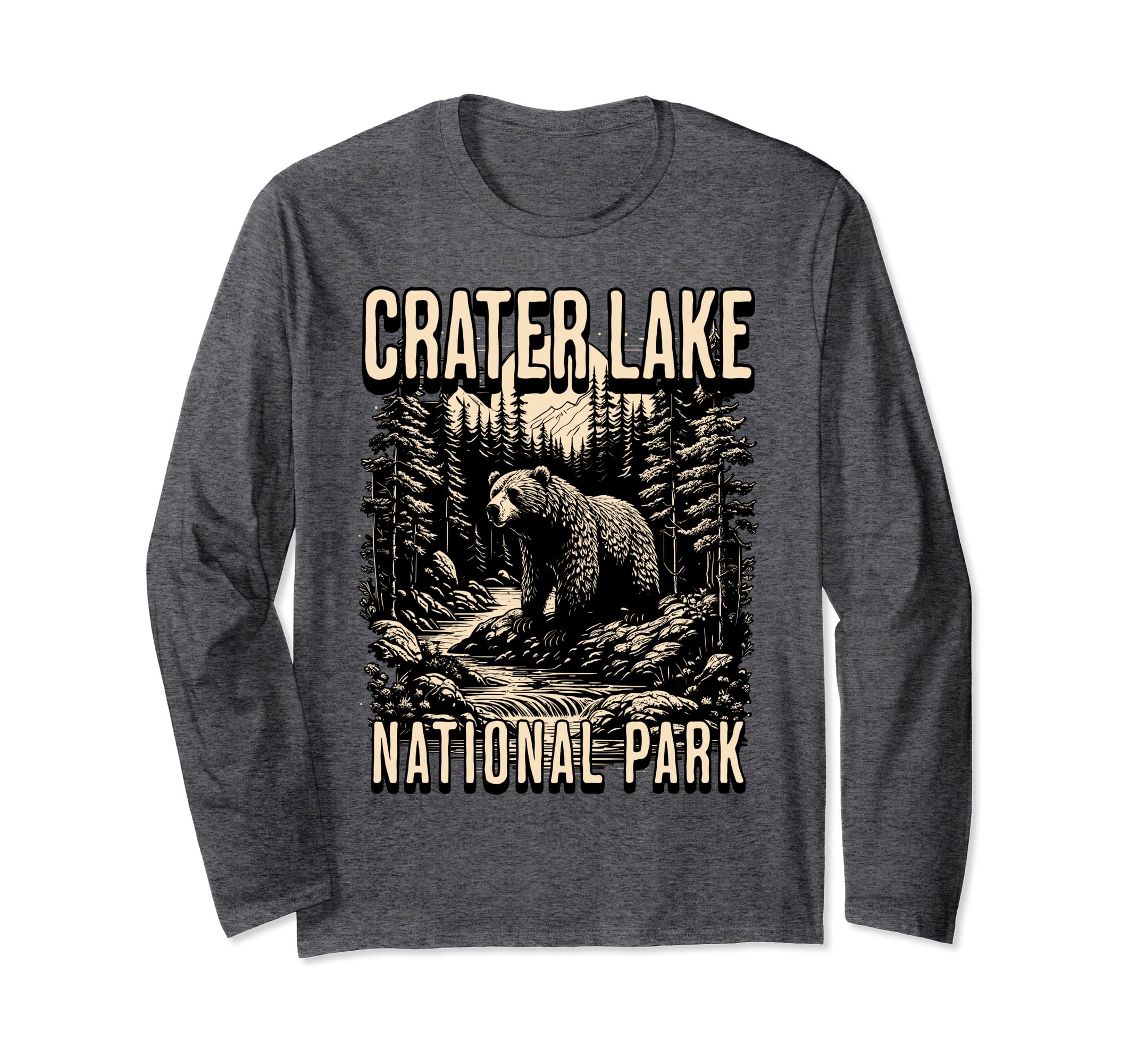 Crater Lake National Park Oregon Usa Hoodie - Streetwear Style for Adults - T-Shirt, Sweatshirt, Hoodie