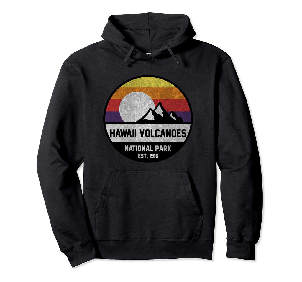 Hawaii Volcanoes National Park Sunset Hoodie - Aesthetic Graphic for Adults - T-Shirt, Sweatshirt, Hoodie