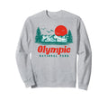 Olympic National Park Mountain Sweatshirt - Aesthetic Graphic Men Women - T-Shirt, Sweatshirt, Hoodie