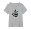 Soccer Mom Soccer And Coffee Kick Sweatshirt - Minimalist Print Men Women - T-Shirt, Sweatshirt, Hoodie