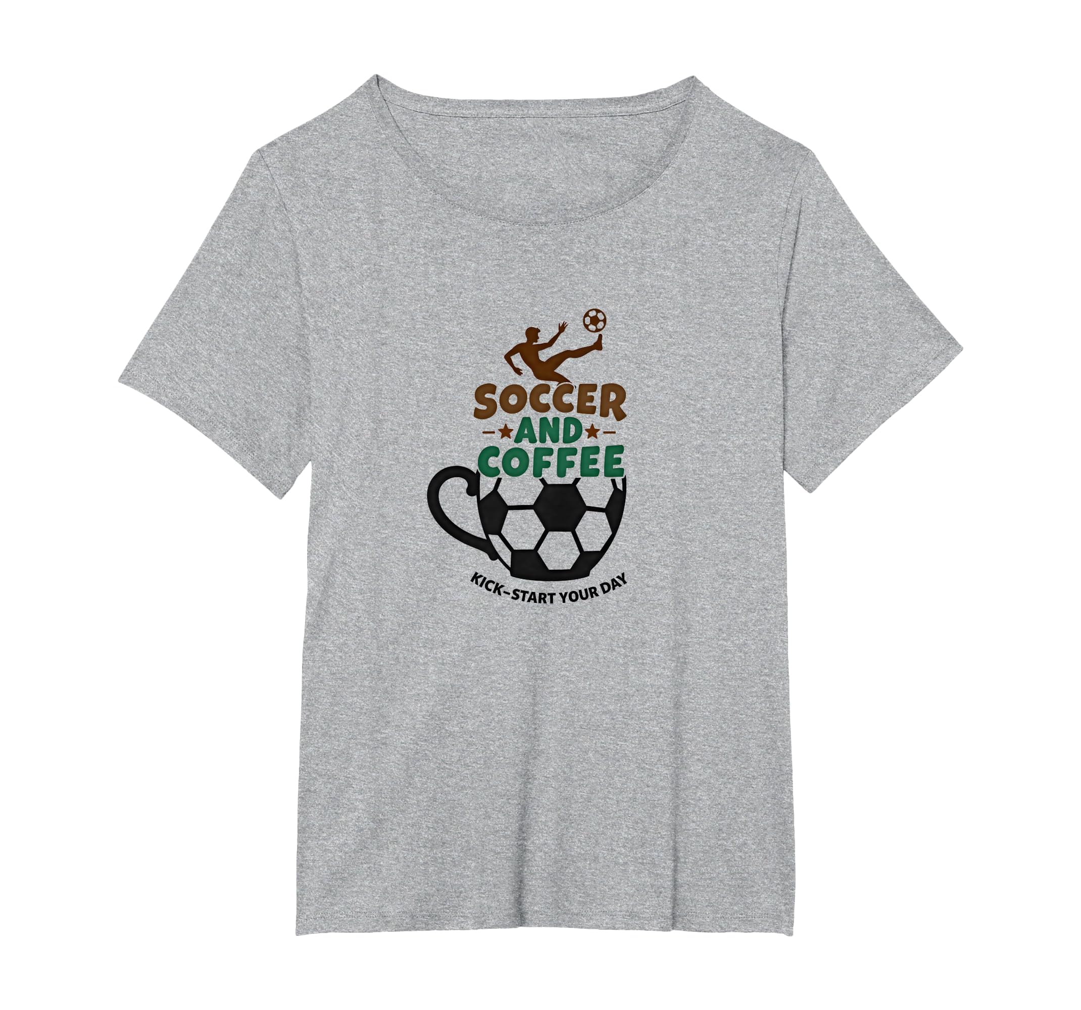 Soccer Mom Soccer And Coffee Kick Sweatshirt - Unique Graphic for Adults - T-Shirt, Sweatshirt, Hoodie
