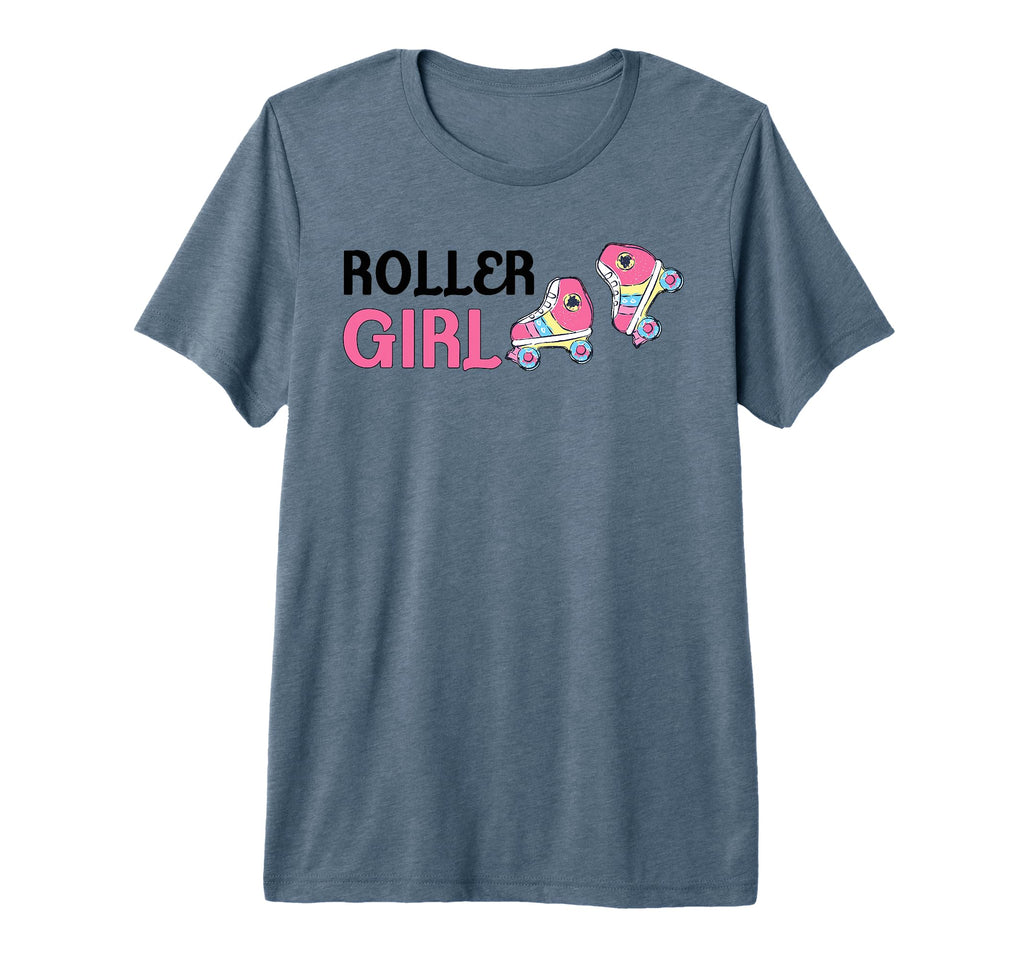 70S Roller Skating Seventies Skates Tri T-Shirt - Trendy Graphic Unisex - T-Shirt, Sweatshirt, Hoodie