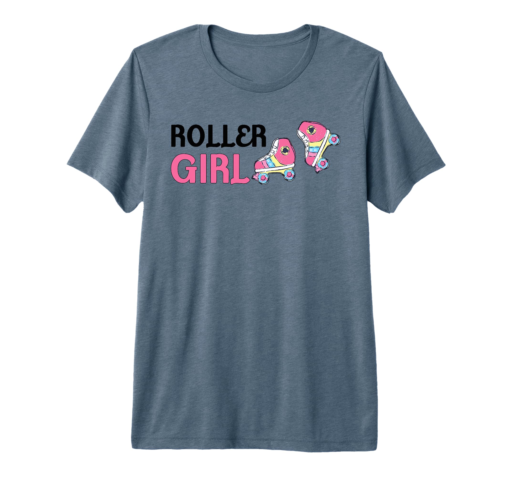 70S Roller Skating Seventies Skates Tri T-Shirt - Trendy Graphic Unisex - T-Shirt, Sweatshirt, Hoodie