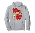 Old School 80S Vibes 1987 Hip Hop Roller Hoodie - Novelty Apparel Unisex - T-Shirt, Sweatshirt, Hoodie