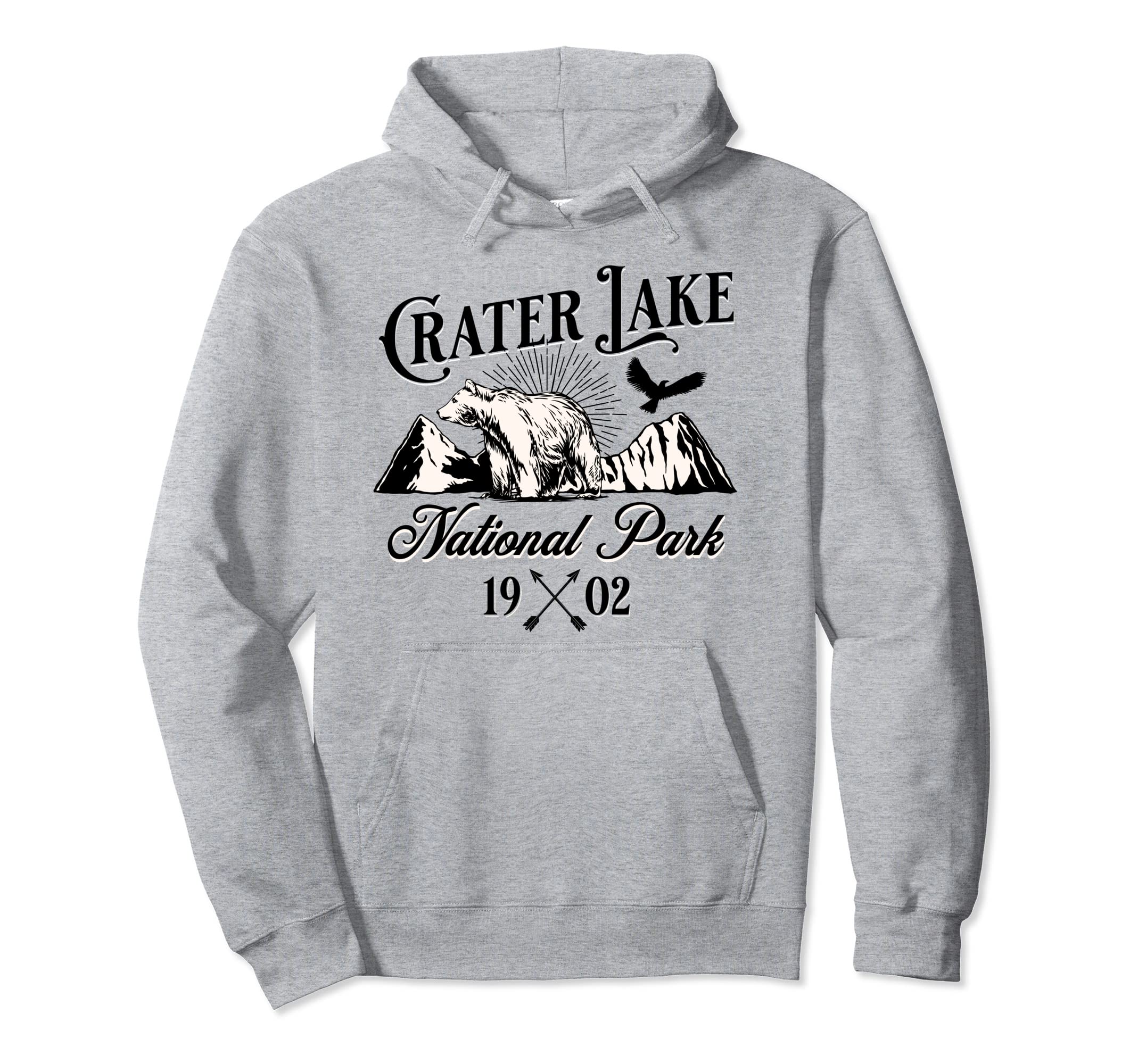 Crater Lake National Park Oregon Nature Hoodie - Aesthetic Graphic Unisex - T-Shirt, Sweatshirt, Hoodie
