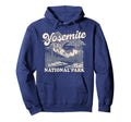 Yosemite National Park Distressed Hoodie - Fun Novelty Design Unisex - T-Shirt, Sweatshirt, Hoodie