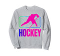 Ice Hockey Goalie 80S 90S Goalkeeper Sweatshirt - Unique Graphic Men Women - T-Shirt, Sweatshirt, Hoodie