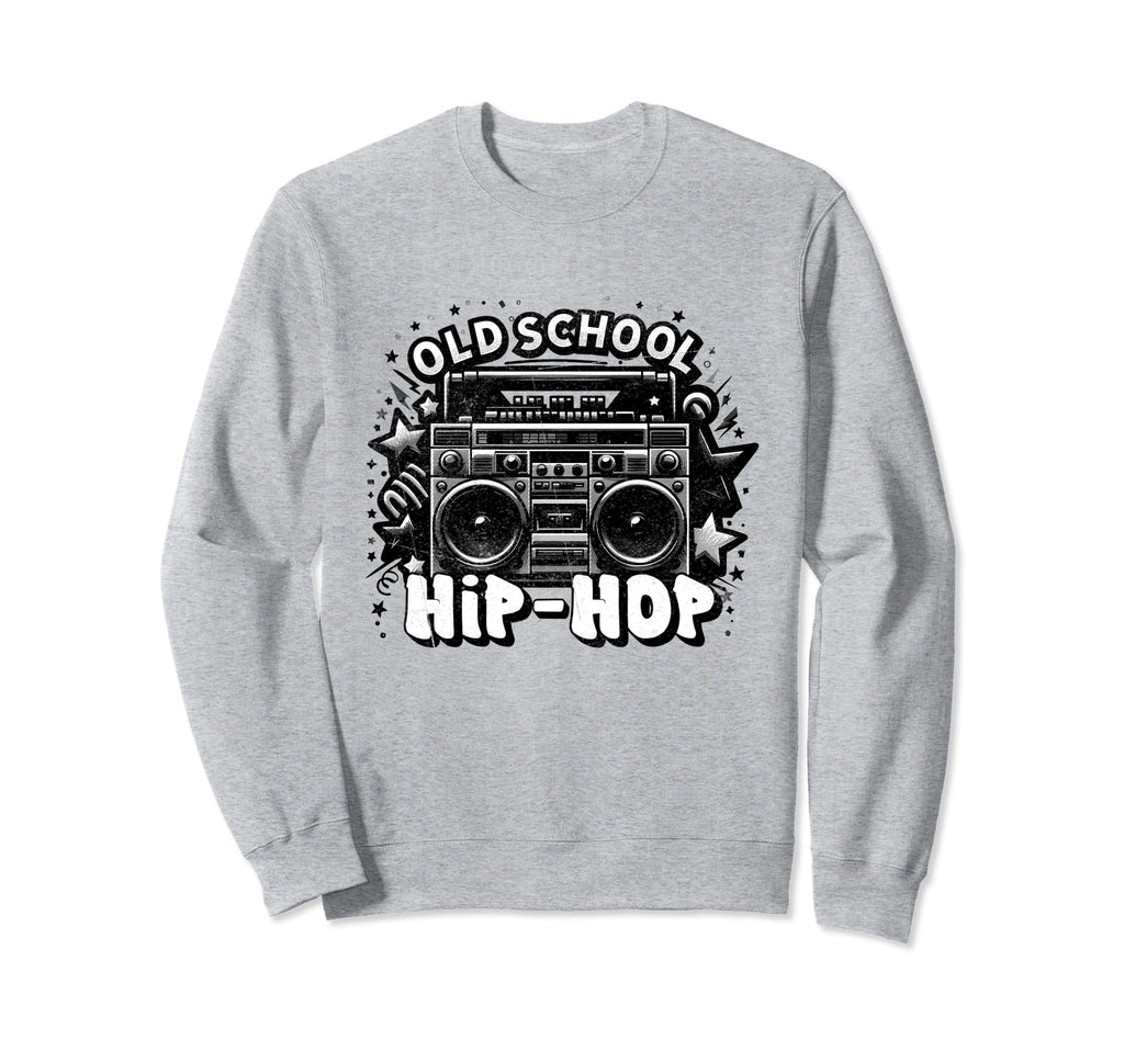 Old School Hip Hop Fan 80S 90S Hip Sweatshirt - Aesthetic Graphic Unisex - T-Shirt, Sweatshirt, Hoodie