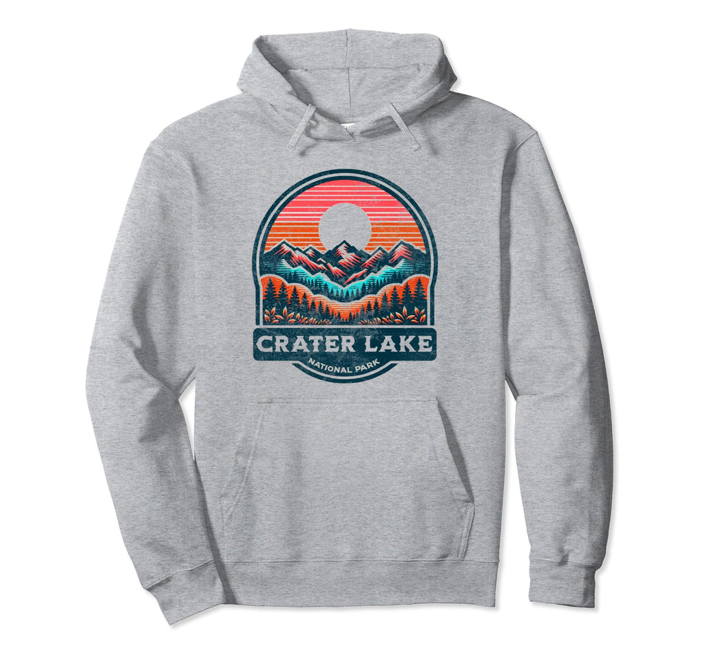 Crater Lake National Park Oregon Usa Hoodie - Fun Novelty Design Unisex - T-Shirt, Sweatshirt, Hoodie