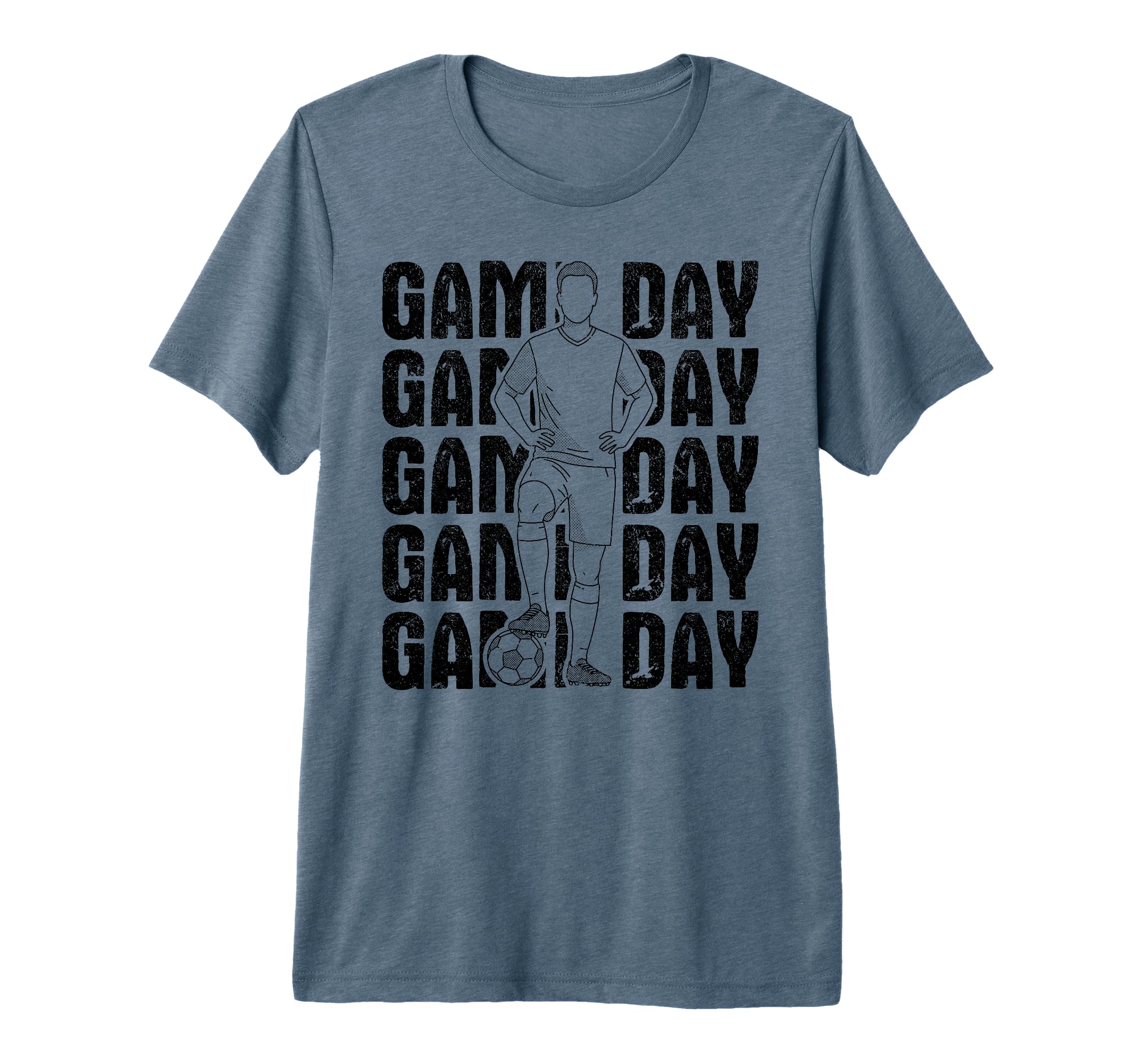 Game Day Soccer Soccer Mom Soccer Dad T-Shirt - Unique Graphic for Adults - T-Shirt, Sweatshirt, Hoodie