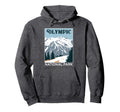 Olympic National Park Mountain Camping Hoodie - Streetwear Style Men Women - T-Shirt, Sweatshirt, Hoodie
