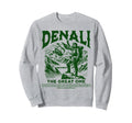 Outdoors Denali National Park Sweatshirt - Minimalist Print for Adults - T-Shirt, Sweatshirt, Hoodie