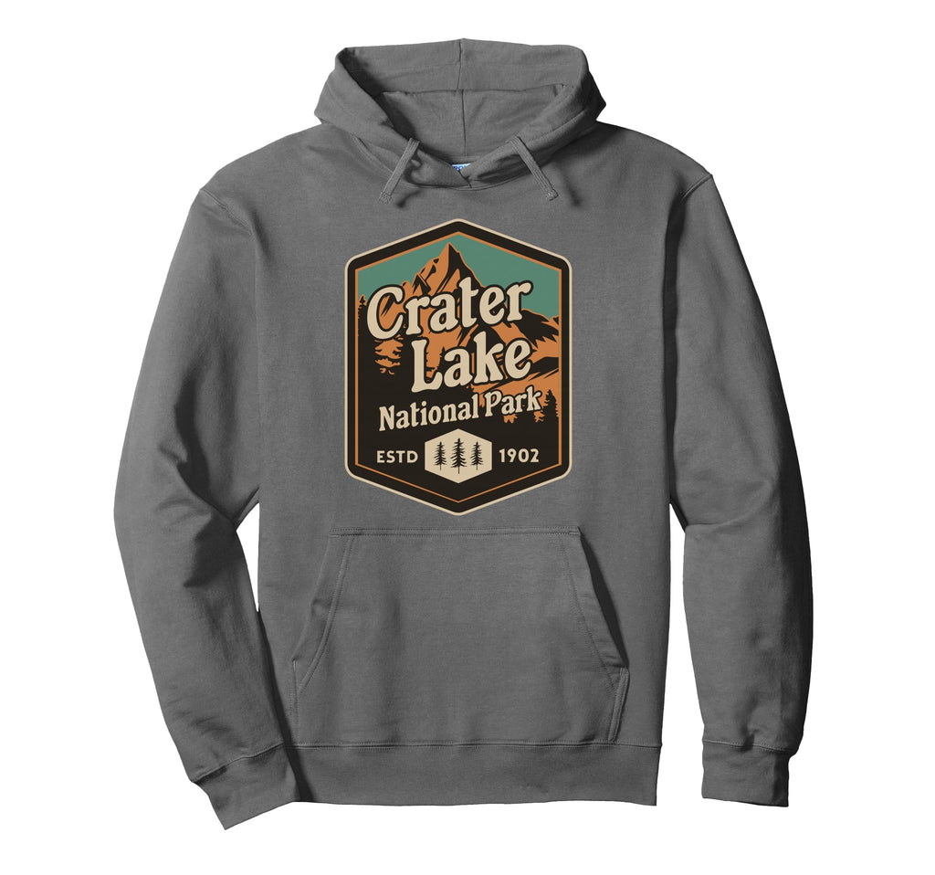 Crater Lake National Park Oregon Usa Outdoor Hoodie - Graphic Print Unisex - T-Shirt, Sweatshirt, Hoodie