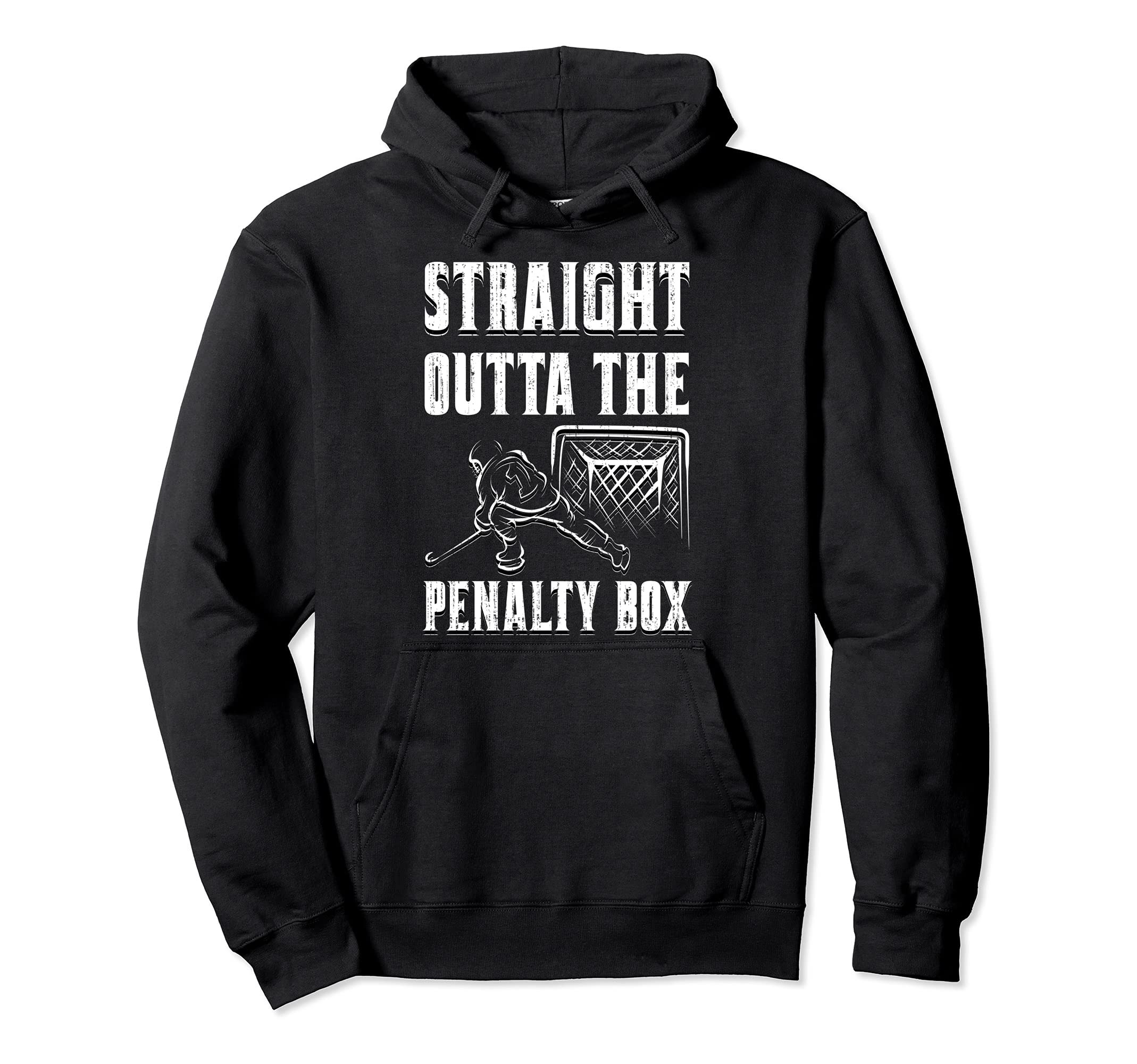 Funny Hockey Penalty Box Hockey Hoodie - Aesthetic Graphic Men Women - T-Shirt, Sweatshirt, Hoodie