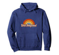 West Hollywood California Ca Rainbow 70S Hoodie - Minimalist Print Unisex - T-Shirt, Sweatshirt, Hoodie
