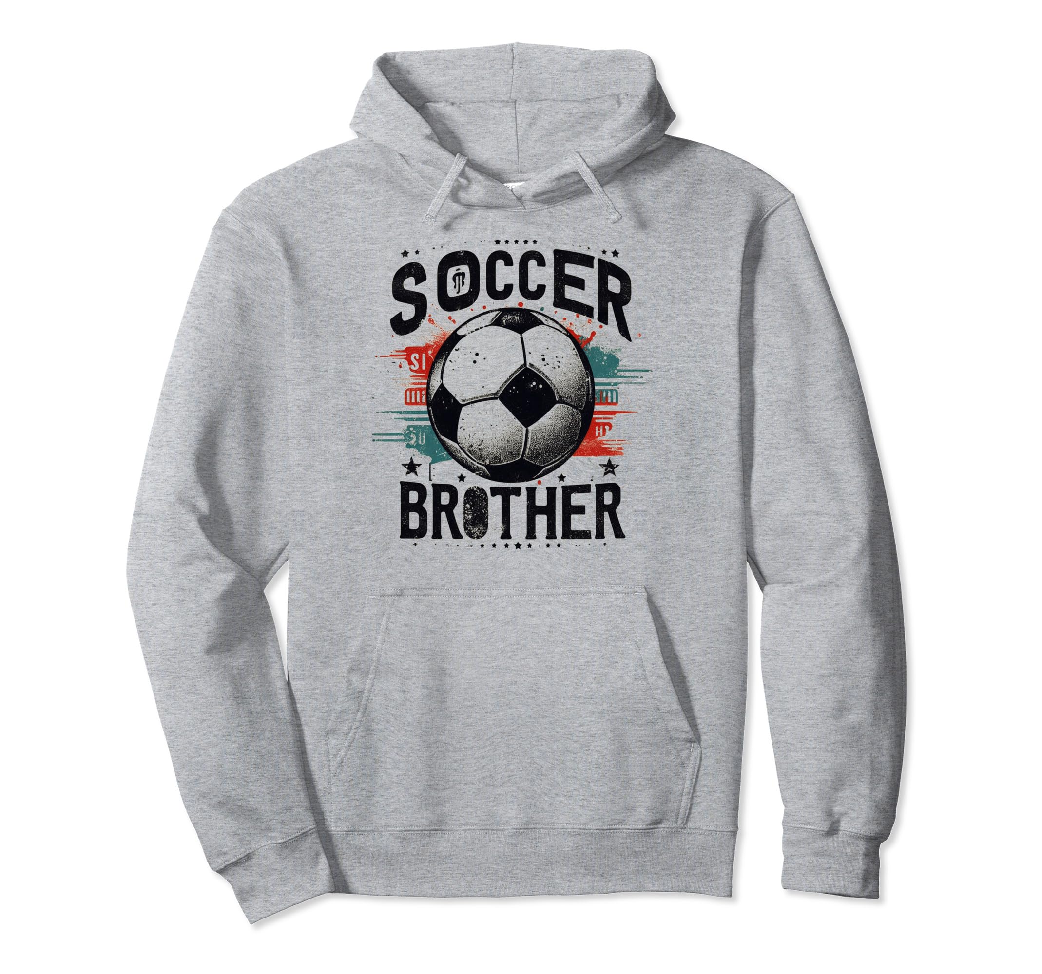 Soccer Brother Family Matching Team Hoodie - Unique Graphic Men Women - T-Shirt, Sweatshirt, Hoodie