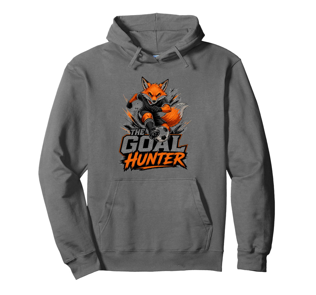 Football Collection Goal Hunter Fox Hoodie - Custom Art Print for Adults - T-Shirt, Sweatshirt, Hoodie