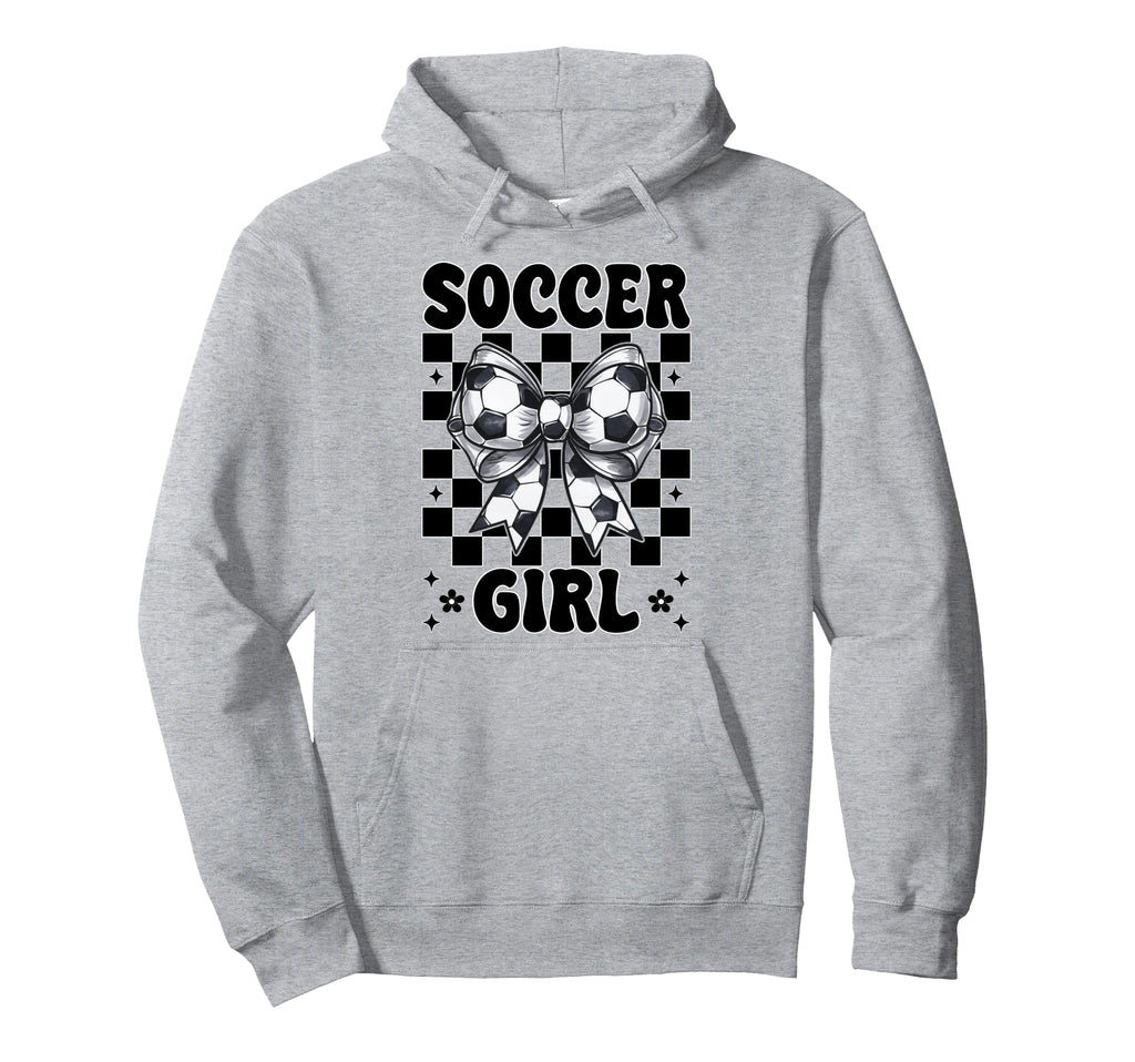 Soccer Soccer Mom Mothers Day Coquette Hoodie - Custom Art Print Men Women - T-Shirt, Sweatshirt, Hoodie
