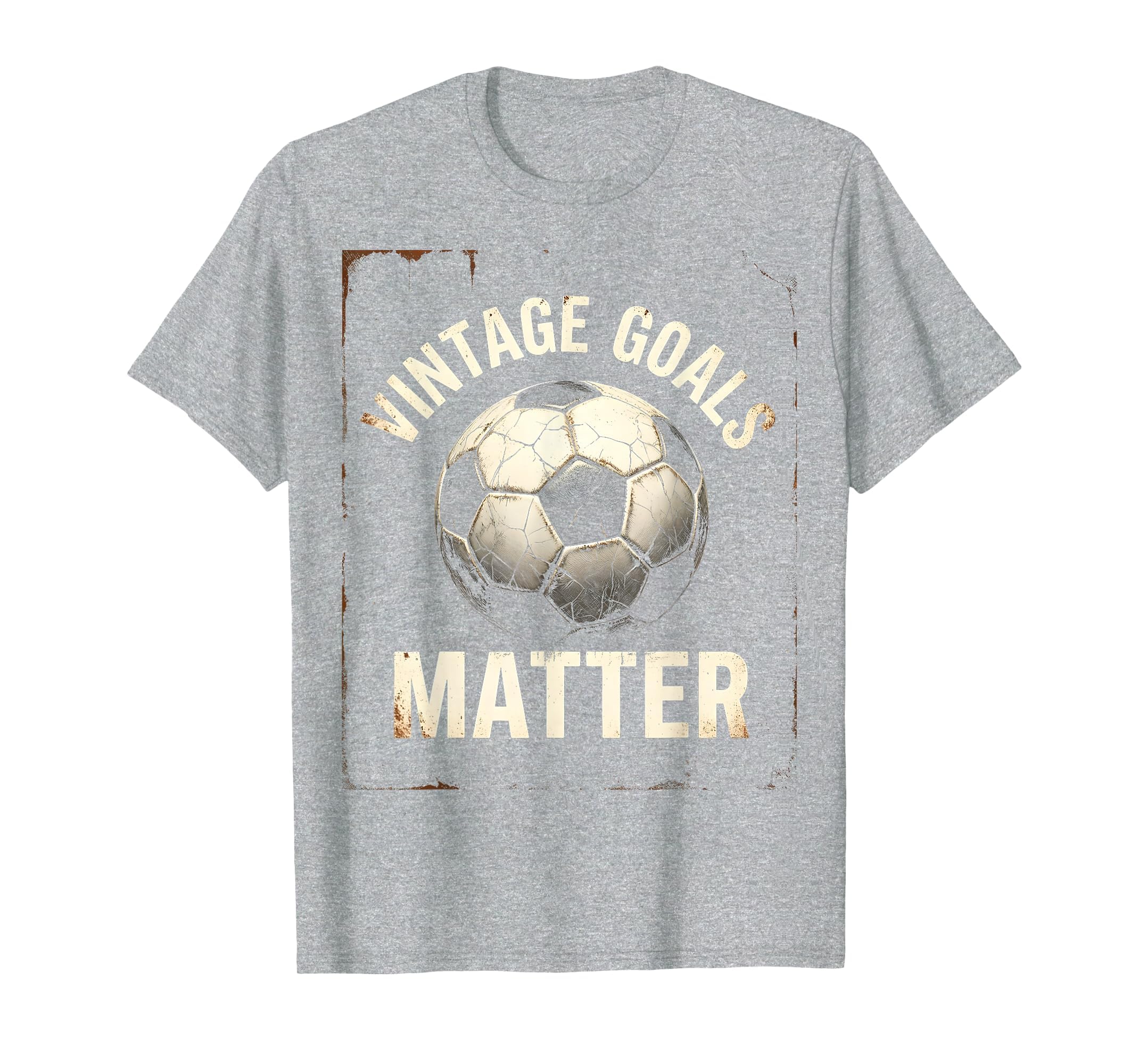 Goals Matter Soccer Ball T-Shirt - Unique Graphic for Adults - T-Shirt, Sweatshirt, Hoodie