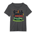 Goals Snacks Minivans Soccer Mom Life T-Shirt - Unique Graphic Unisex - T-Shirt, Sweatshirt, Hoodie