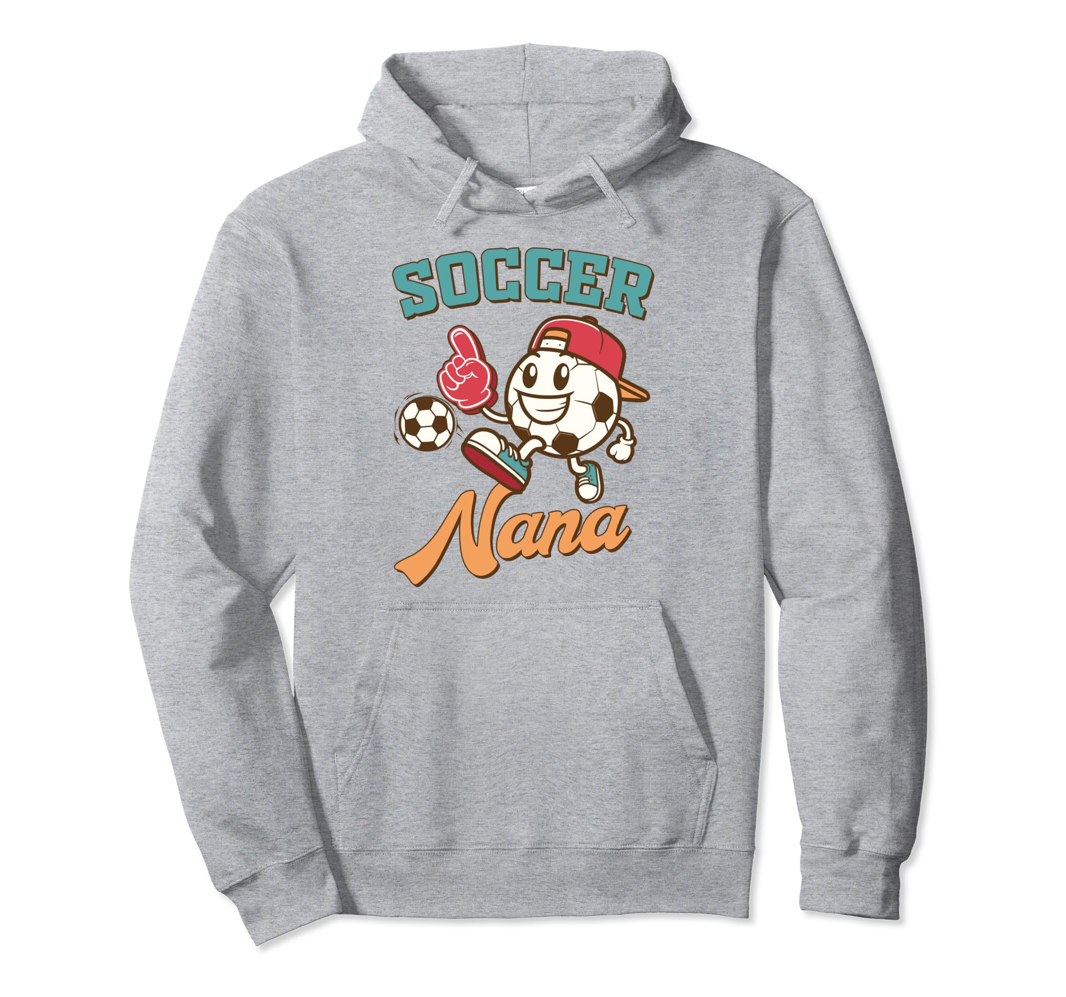 Soccer Nana Game Day Family Supporter Hoodie - Unique Graphic Men Women - T-Shirt, Sweatshirt, Hoodie