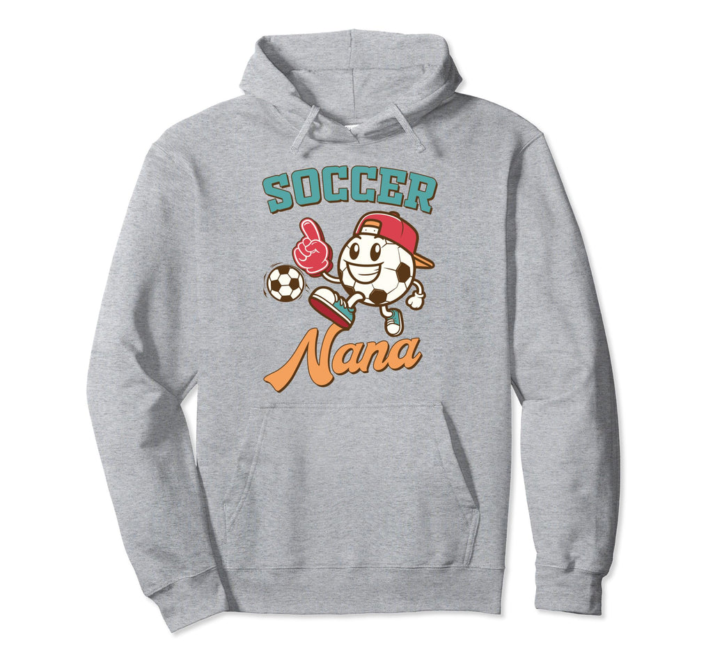 Soccer Nana Game Day Family Supporter Hoodie - Graphic Print for Adults - T-Shirt, Sweatshirt, Hoodie