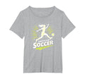 Born To Play Soccer Womens Inspirational T-Shirt - Custom Art Print Unisex - T-Shirt, Sweatshirt, Hoodie