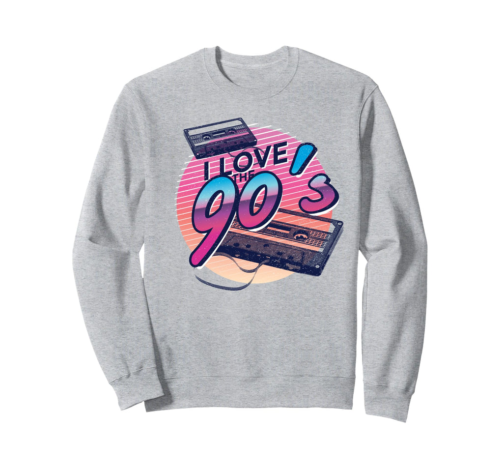 I Love 90S Cassette Tape 90S Sweatshirt - Streetwear Style Men Women - T-Shirt, Sweatshirt, Hoodie