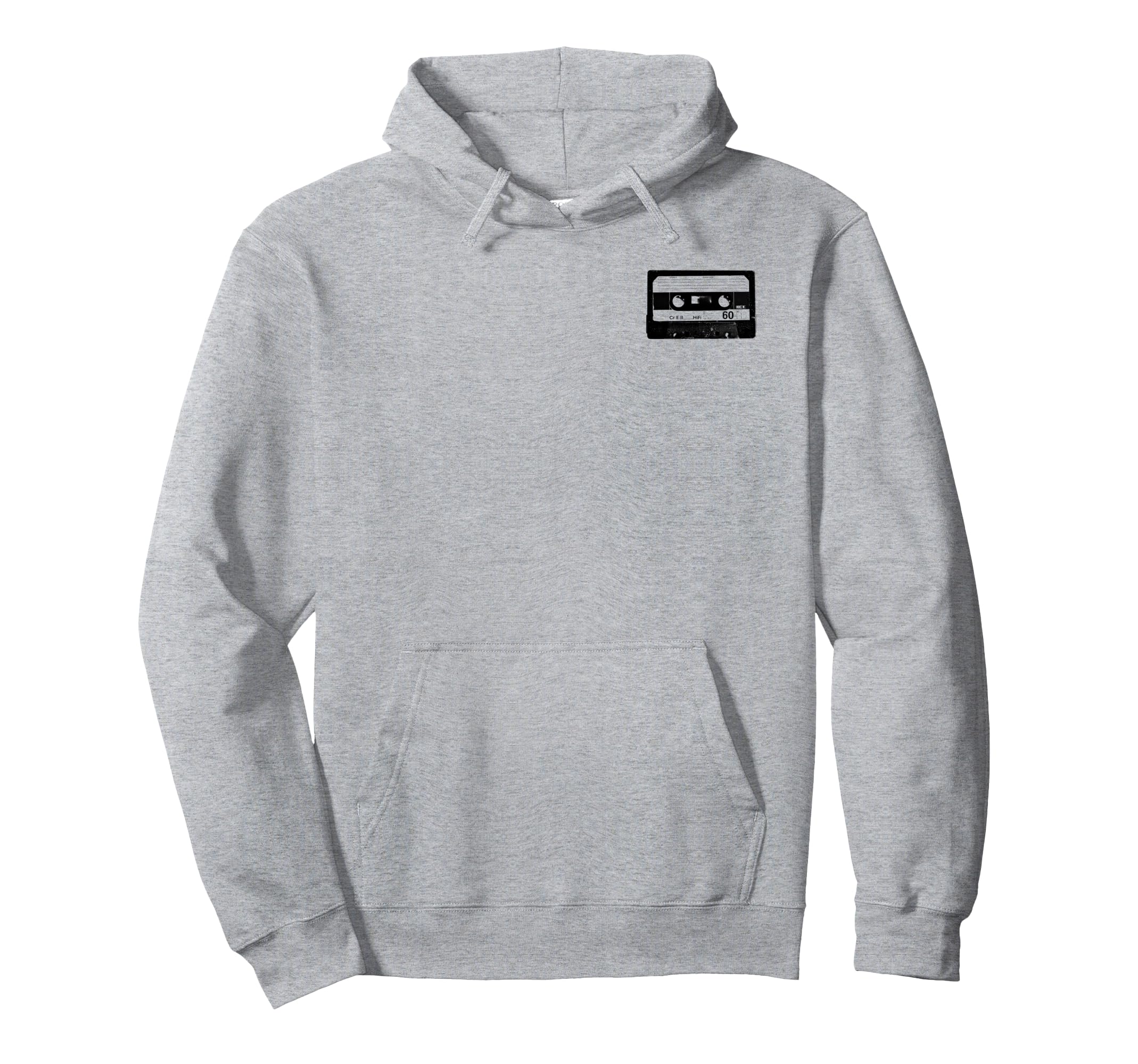 Trendy Hi Fi Cassette Tape Hoodie - Fun Novelty Design Unisex - T-Shirt, Sweatshirt, Hoodie