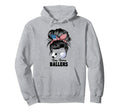 Busy Raising Ballers Volleyball And Soccer Hoodie - Unique Graphic Unisex - T-Shirt, Sweatshirt, Hoodie
