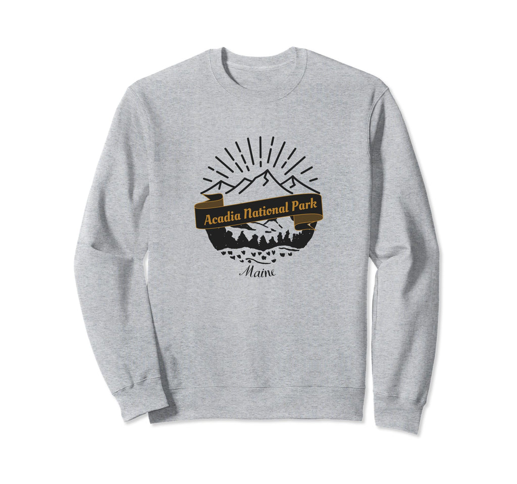 Acadia National Park Vacation Sweatshirt - Graphic Print for Adults - T-Shirt, Sweatshirt, Hoodie