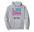 Gender Reveal Goals Or Bows Daddy Hoodie - Streetwear Style for Adults - T-Shirt, Sweatshirt, Hoodie