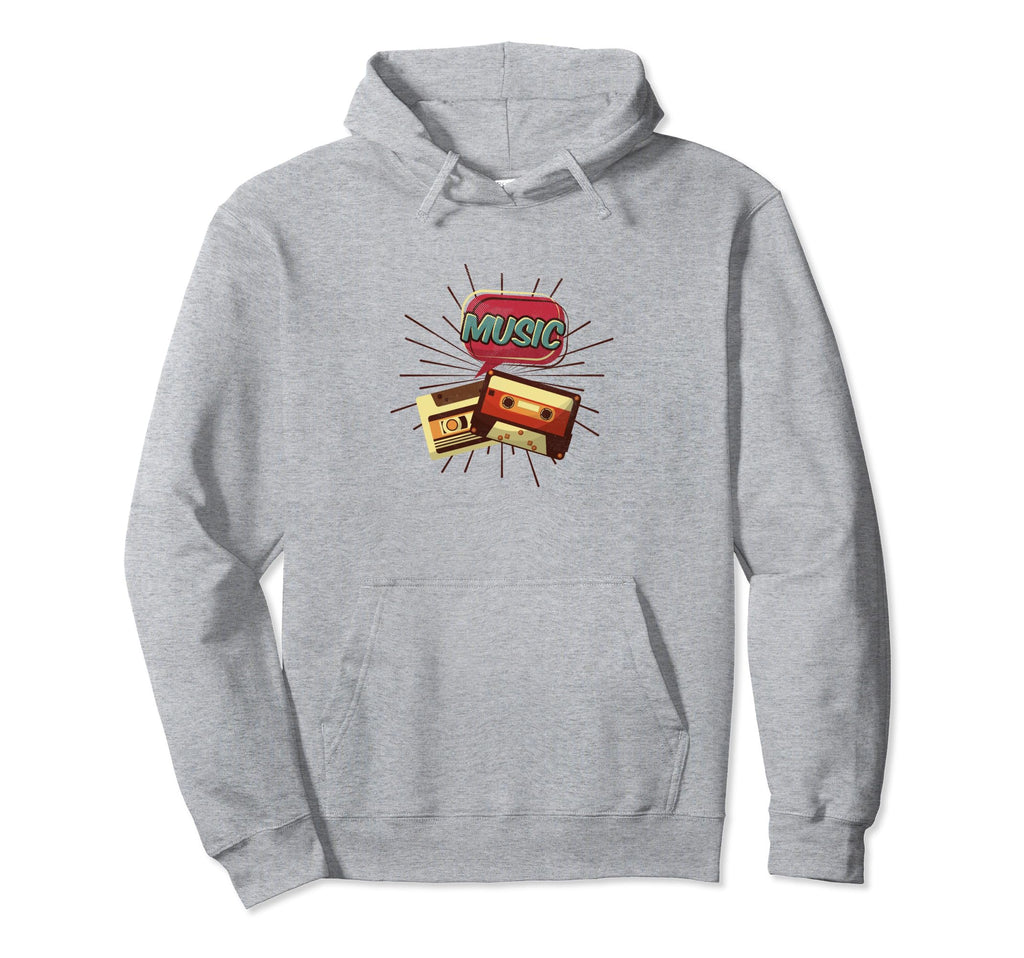 Music Cassette Tape Mom Dad Hoodie - Graphic Print Unisex - T-Shirt, Sweatshirt, Hoodie