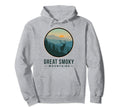 Great Smoky Mountains National Park Deer Hoodie - Custom Art Print Unisex - T-Shirt, Sweatshirt, Hoodie