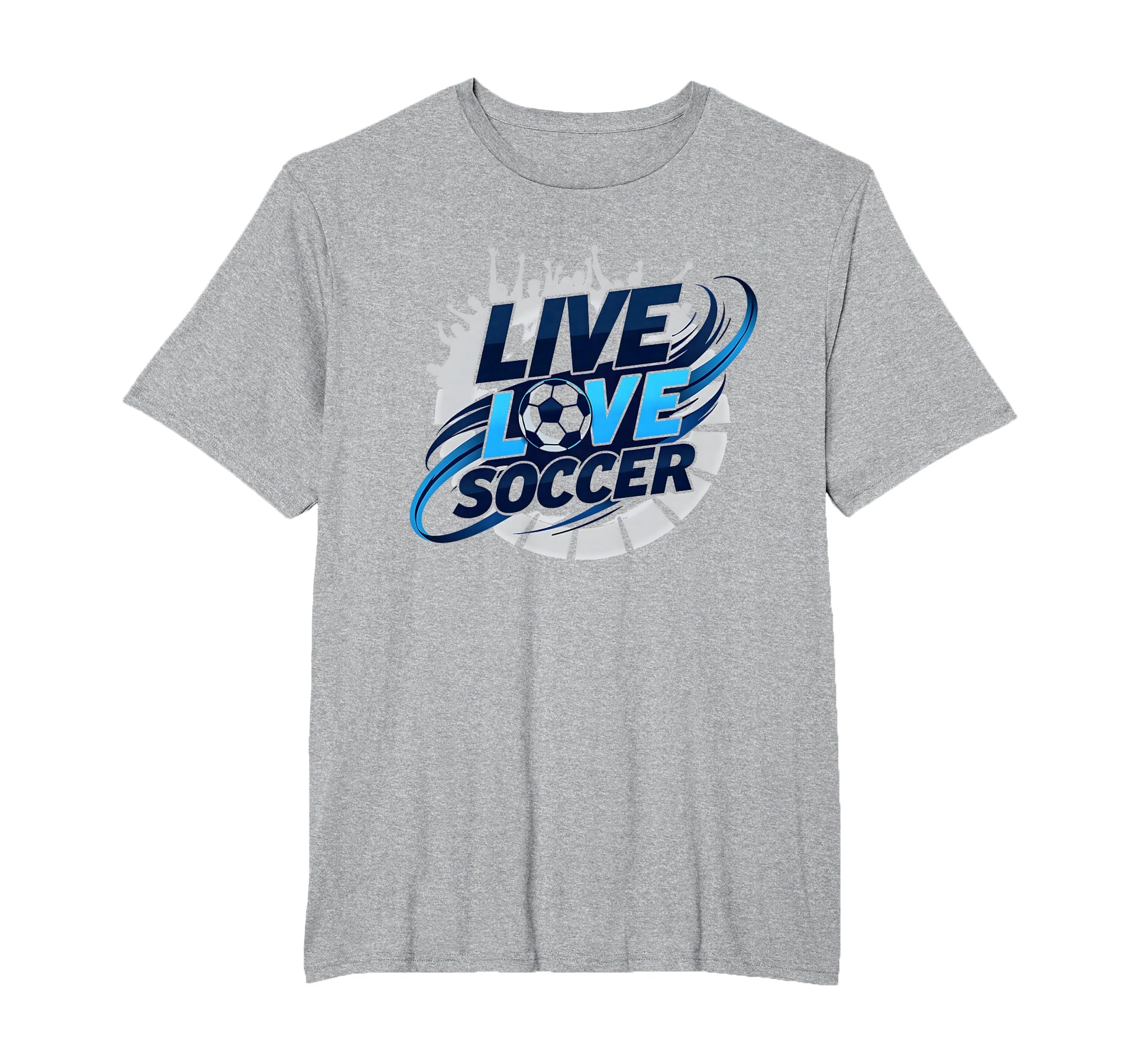 Soccer Mom Live Love Soccer Passion Sweatshirt - Graphic Print for Adults - T-Shirt, Sweatshirt, Hoodie