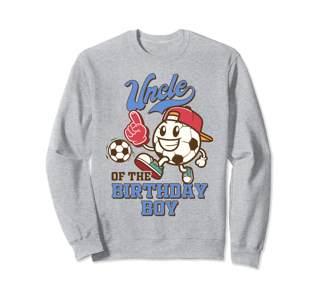 Soccer Uncle Birthday Party Sweatshirt - Minimalist Print for Adults - T-Shirt, Sweatshirt, Hoodie
