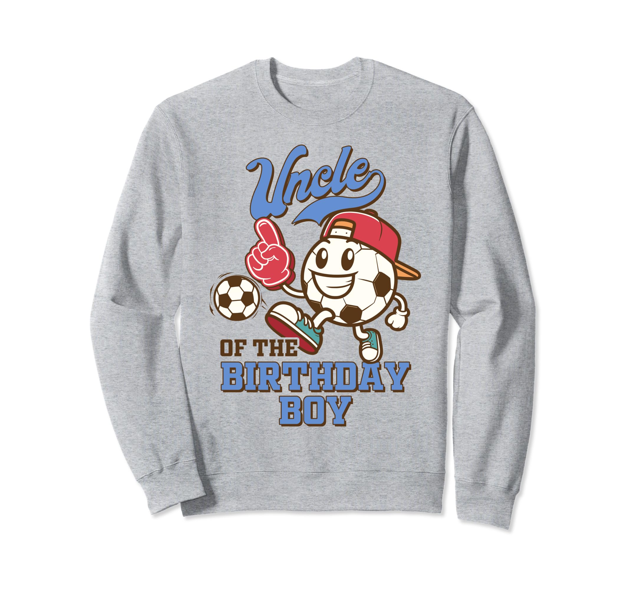 Soccer Uncle Birthday Party Sweatshirt - Minimalist Print for Adults - T-Shirt, Sweatshirt, Hoodie