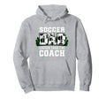 Soccer Dad Louder Than Coach Funny Hoodie - Aesthetic Graphic for Adults - T-Shirt, Sweatshirt, Hoodie