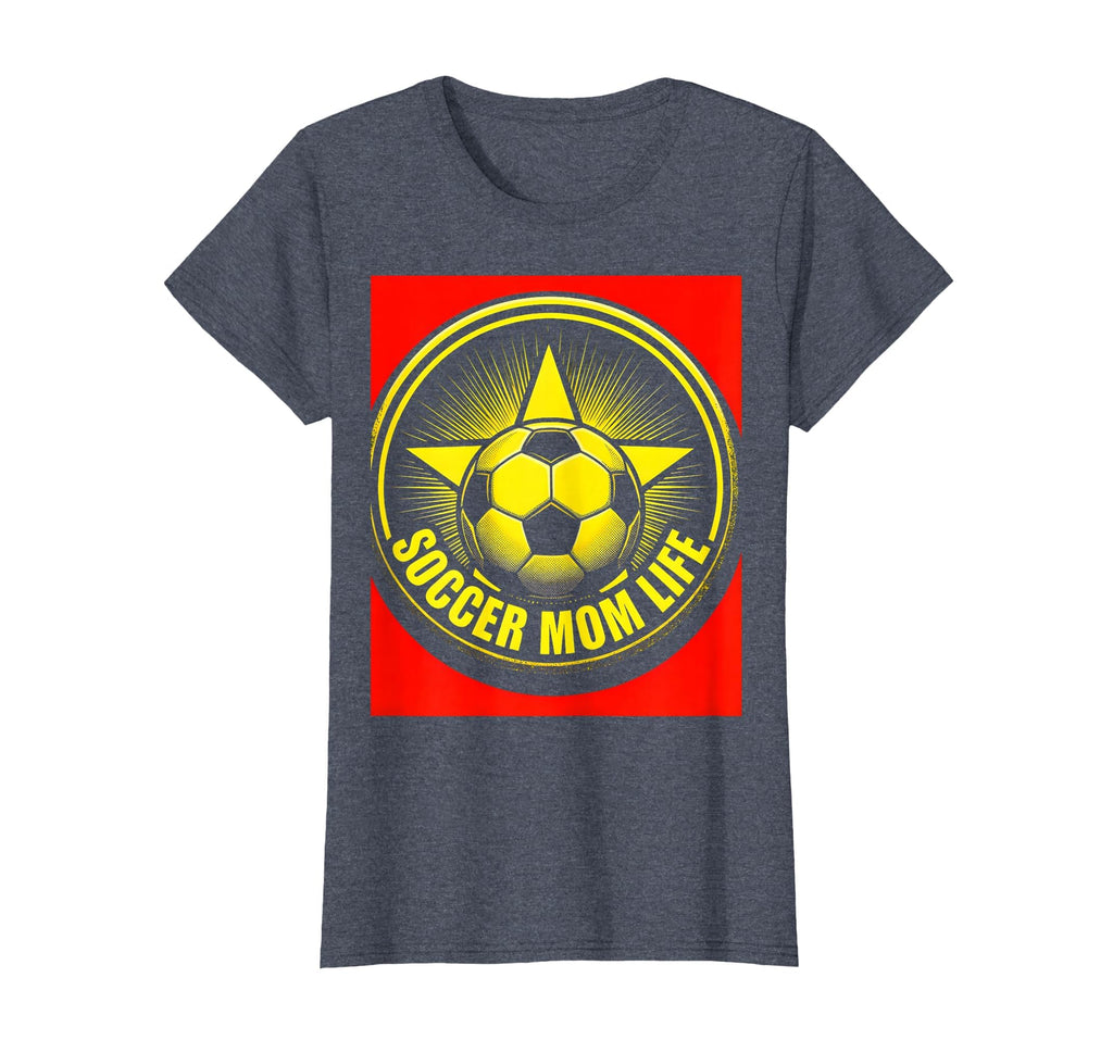Soccer Mom Life Sports Moms T-Shirt - Custom Art Print Men Women - T-Shirt, Sweatshirt, Hoodie