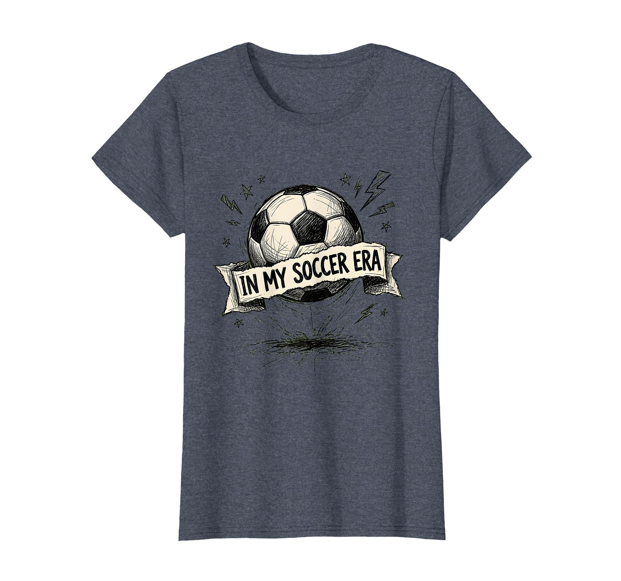 My Soccer Era Soccer Fans T-Shirt - Custom Art Print for Adults - T-Shirt, Sweatshirt, Hoodie
