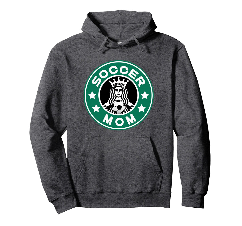 Soccer Mom Team Mom Best Mother Soccer Hoodie - Graphic Print for Adults - T-Shirt, Sweatshirt, Hoodie