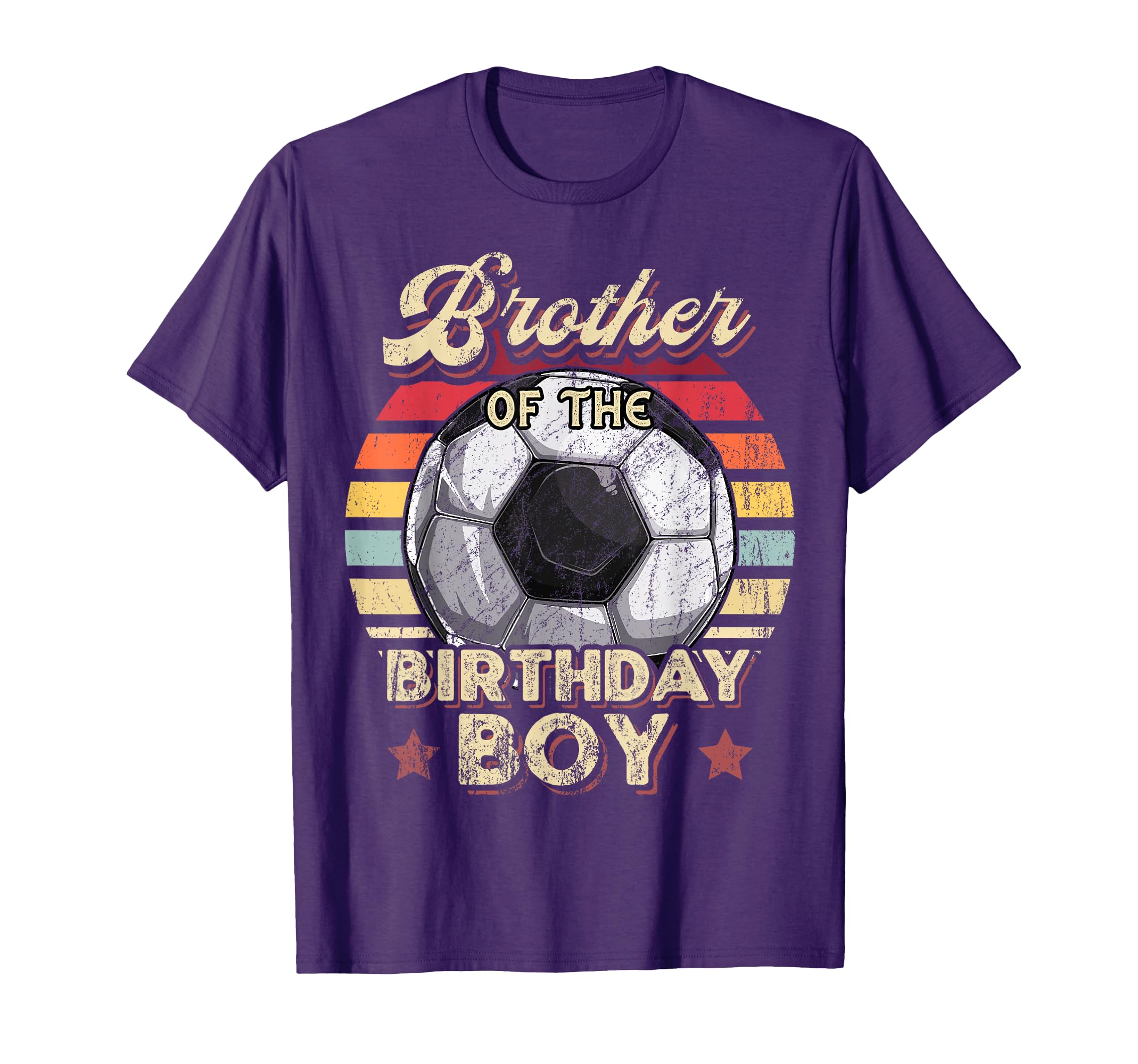 Brother Birthday Soccer Birthday Party T-Shirt - Graphic Print Unisex - T-Shirt, Sweatshirt, Hoodie