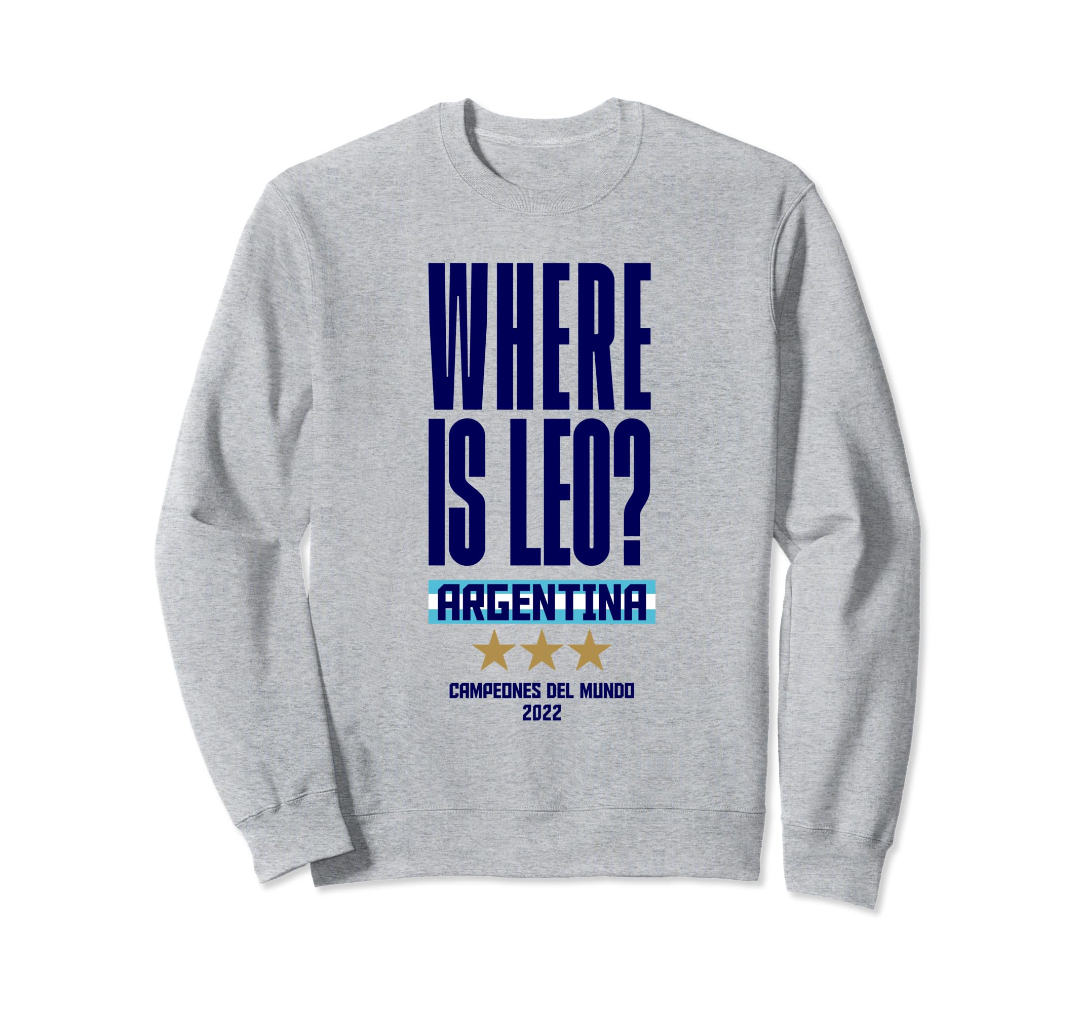 Argentina World Champion 2022 Sweatshirt - Fun Novelty Design for Adults - T-Shirt, Sweatshirt, Hoodie